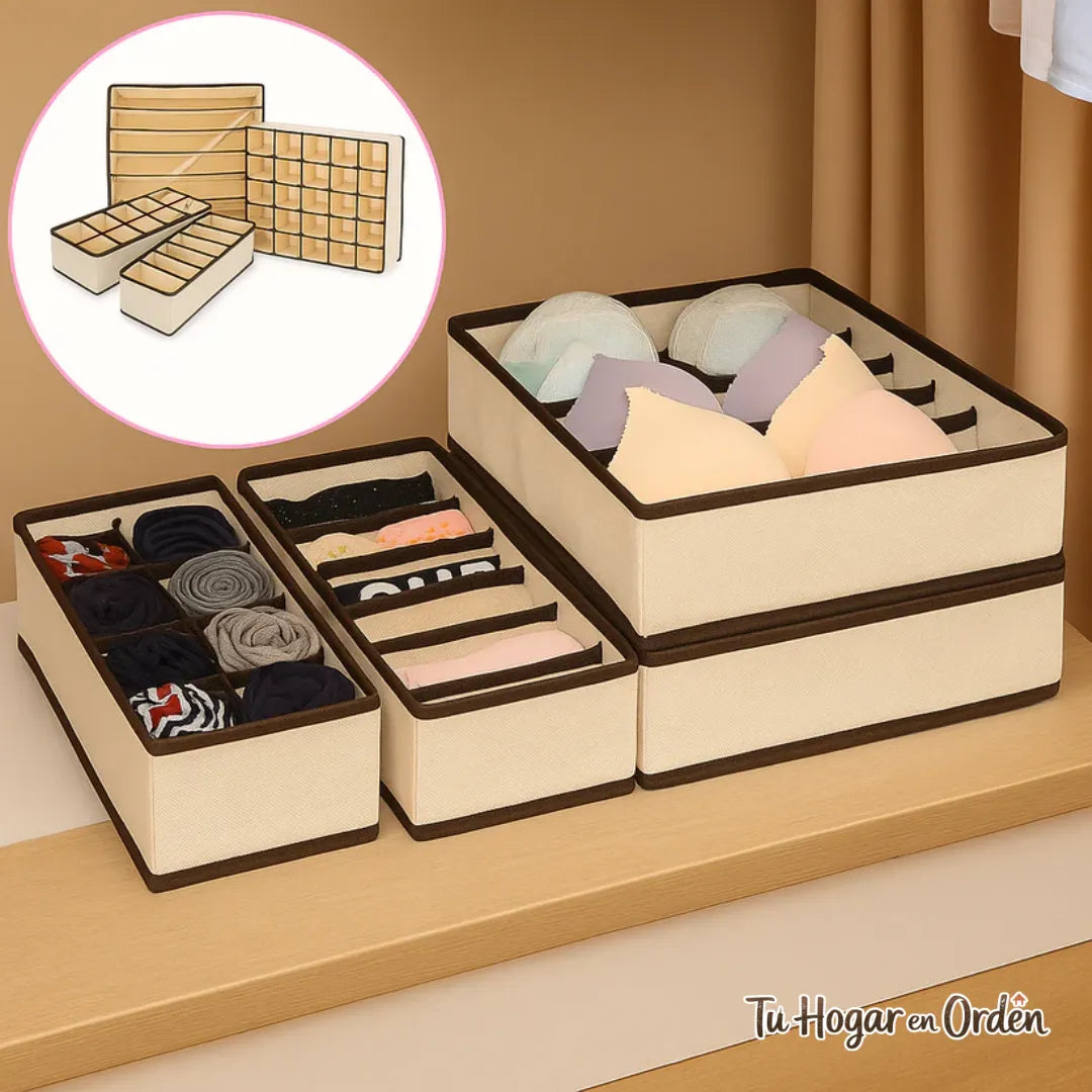KIT 4 en 1 Organizador de Ropa