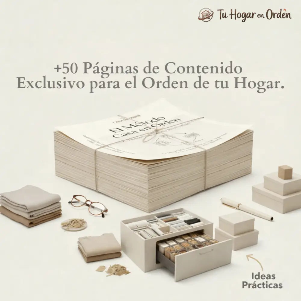 Asesoria electrónica "El MÉTODO Tu Hogar en Orden"