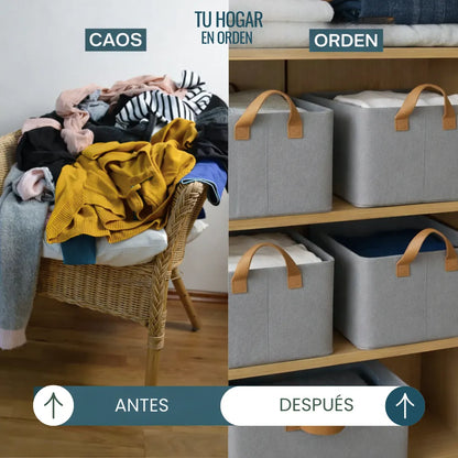 Organizadores de Ropa Plegables (Comprá 1 y lleváte 3)