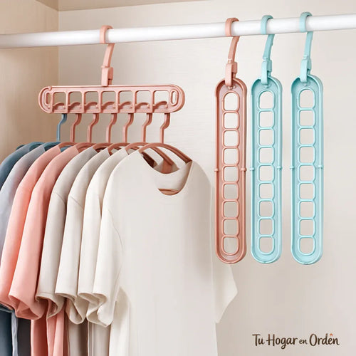 3x1! Perchas Multifuncionales Resistentes