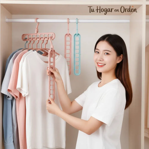 3x1! Perchas Multifuncionales Resistentes