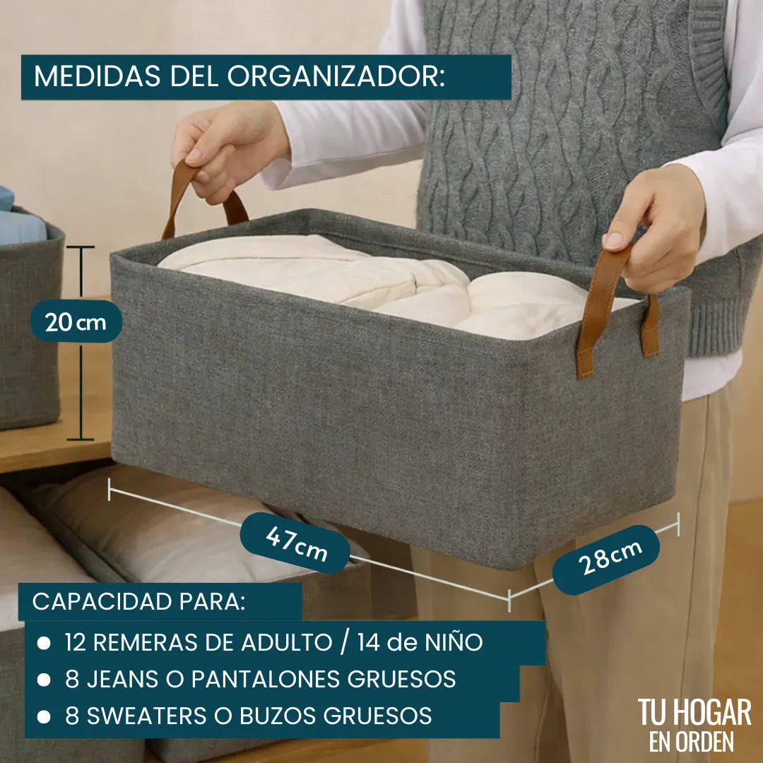 Organizadores de Ropa Plegables (Comprá 1 y lleváte 3)