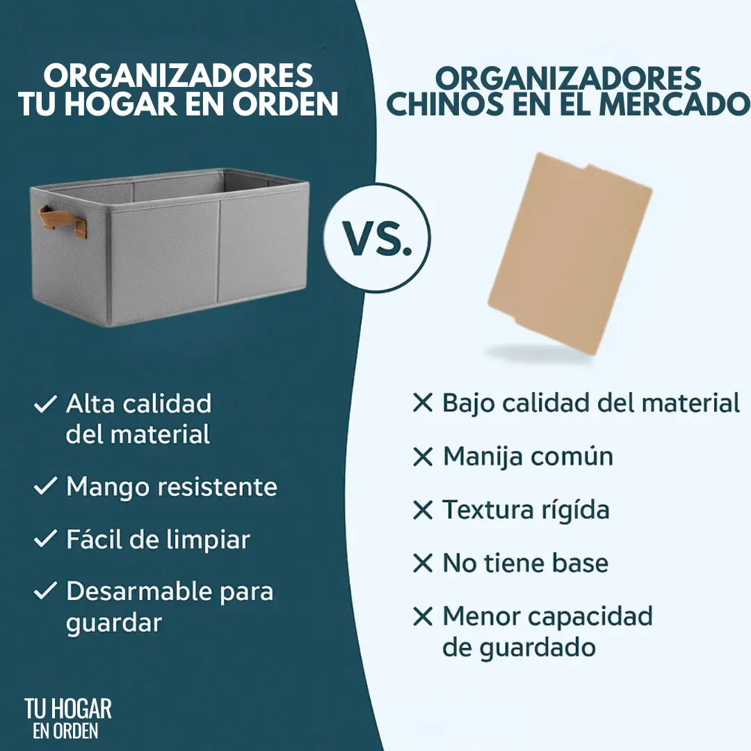 Organizadores de Ropa Plegables (Comprá 1 y lleváte 3)