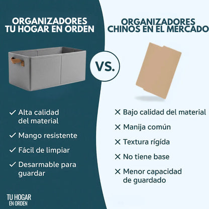 Organizadores de Ropa Plegables (Comprá 1 y lleváte 3)