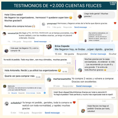 Organizador CoverUp® Grande con Cierre y Visor