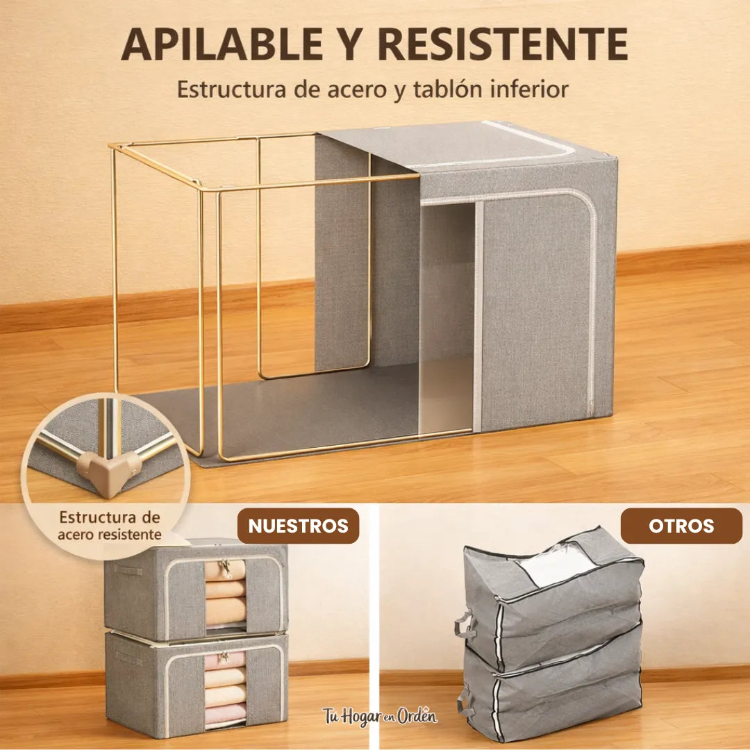 Organizador Oxford Plegable con cierre