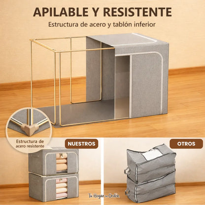 Organizador Oxford Plegable con cierre