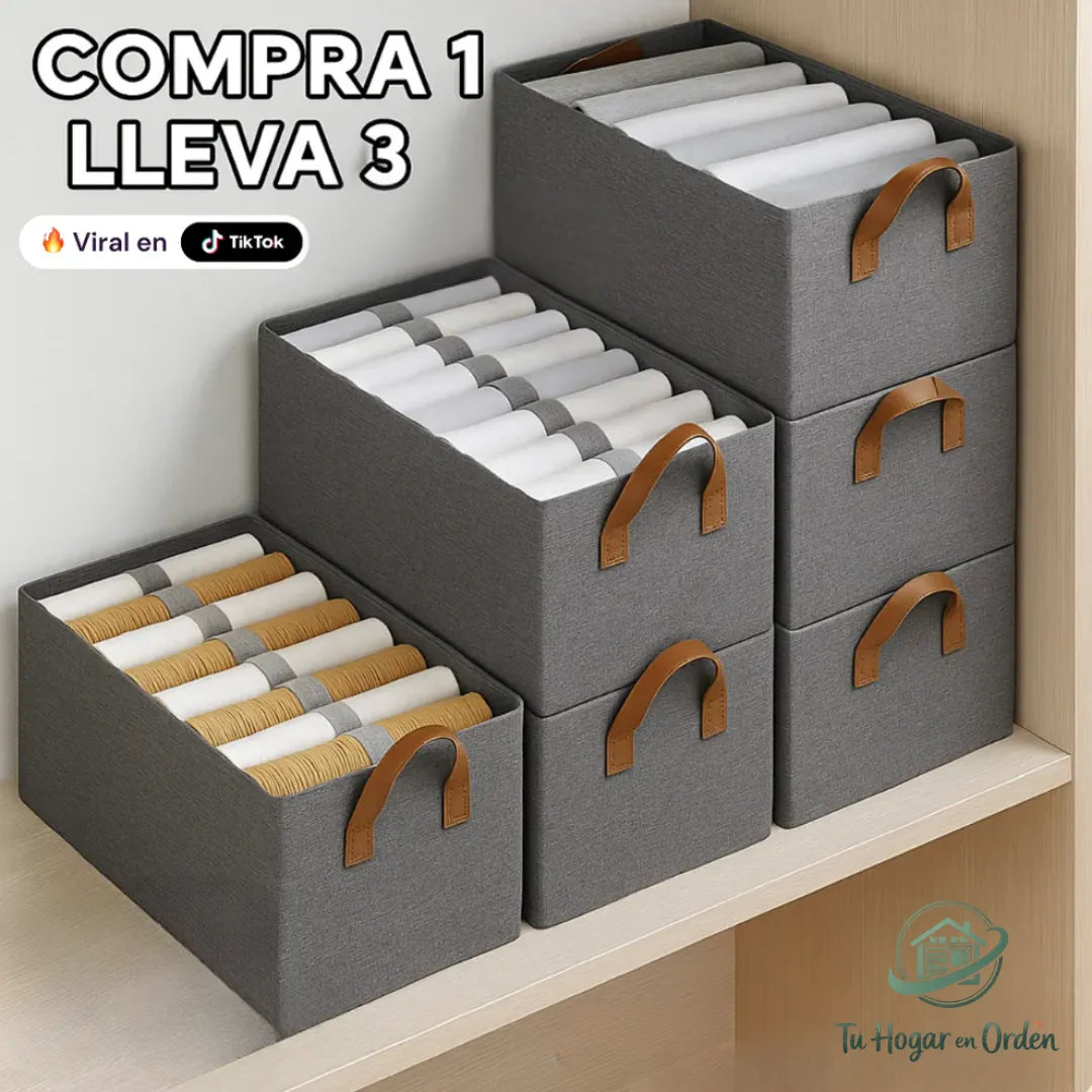 Organizadores de Ropa Plegables (Comprá 1 y lleváte 3)