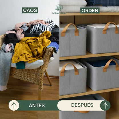 Organizadores de Ropa Plegables (Comprá 1 y lleváte 3)