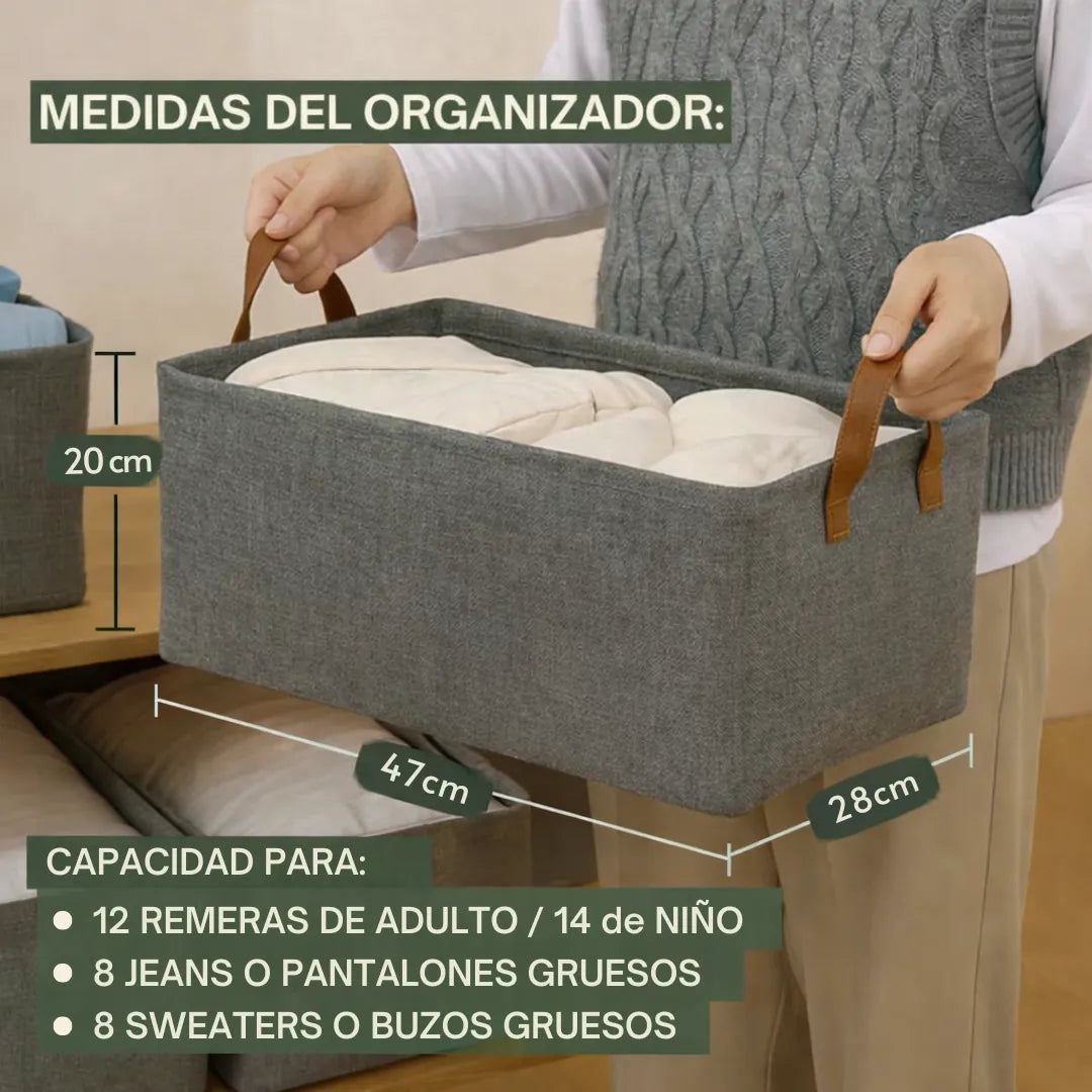 Organizadores de Ropa Plegables (Comprá 1 y lleváte 3)