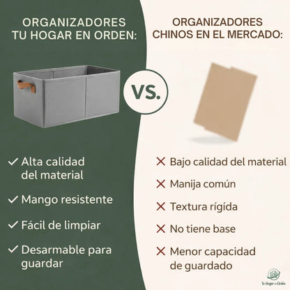 Organizadores de Ropa Plegables (Comprá 1 y lleváte 3)