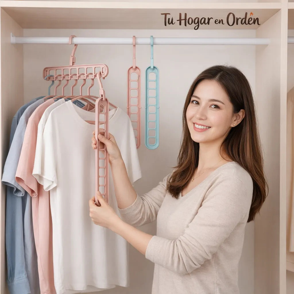 3x1! Perchas Multifuncionales Resistentes