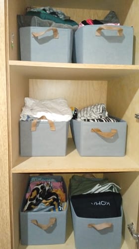 Placard organizado de Camila